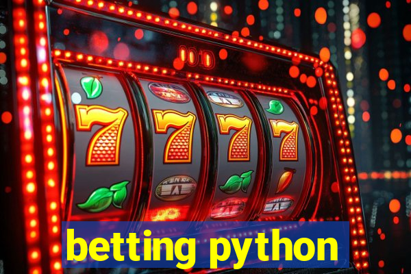 betting python