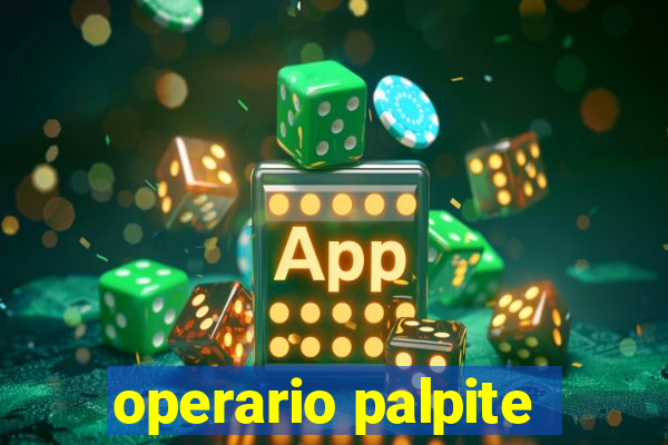 operario palpite