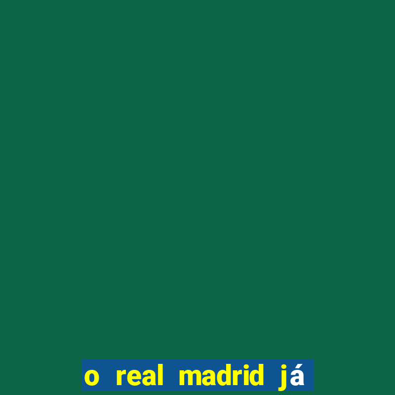 o real madrid já foi rebaixado