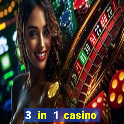 3 in 1 casino game table