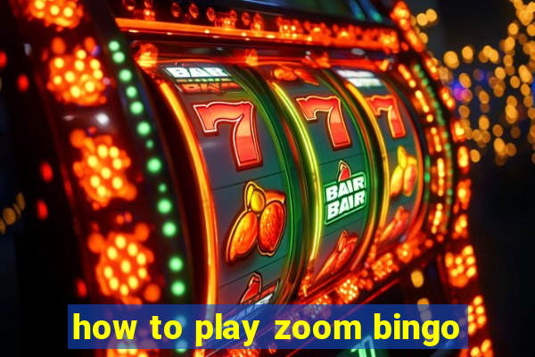 how to play zoom bingo