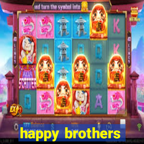 happy brothers