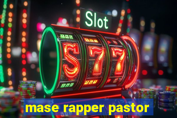 mase rapper pastor