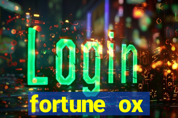 fortune ox horários pagantes