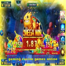 gaming casino games online