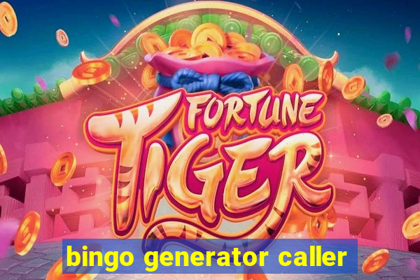 bingo generator caller