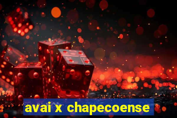 avai x chapecoense