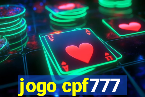 jogo cpf777