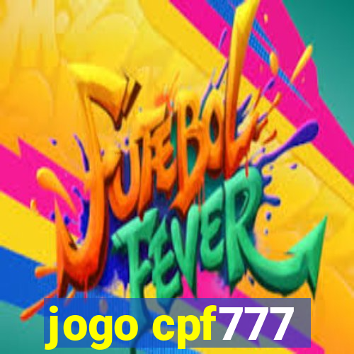 jogo cpf777