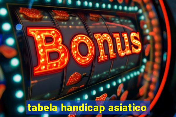 tabela handicap asiatico