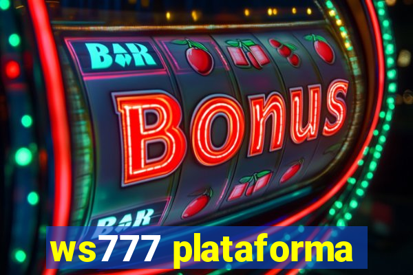 ws777 plataforma