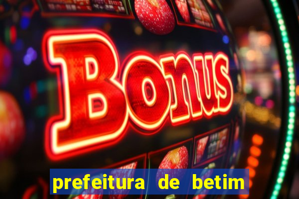 prefeitura de betim contracheque online