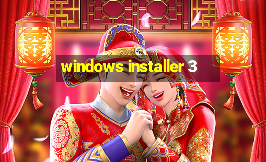 windows installer 3