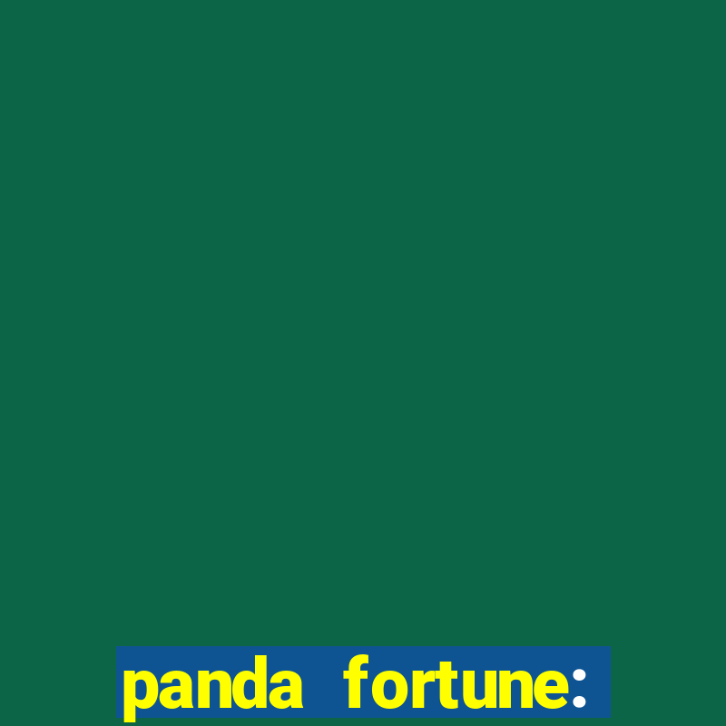 panda fortune: lucky slots