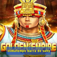 climatempo barra do sahy