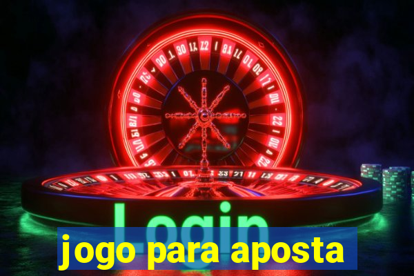 jogo para aposta