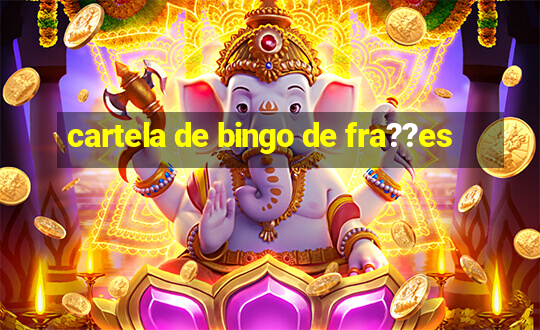 cartela de bingo de fra??es