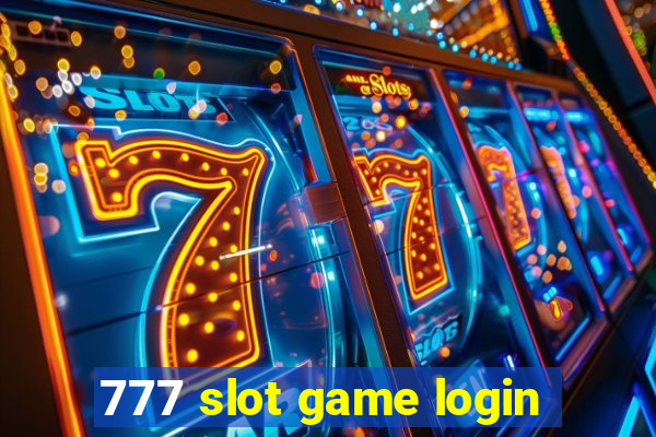 777 slot game login