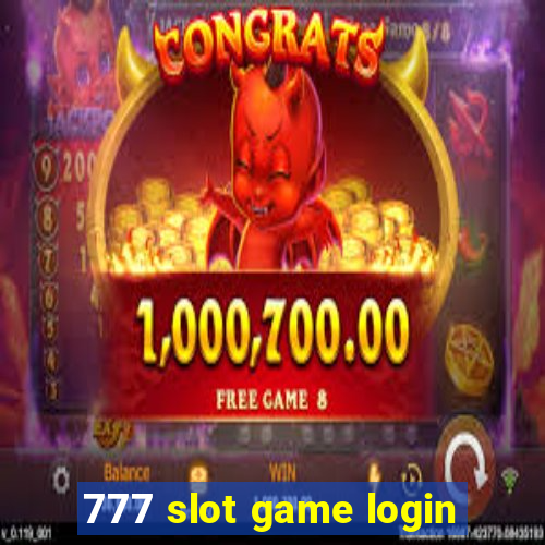 777 slot game login