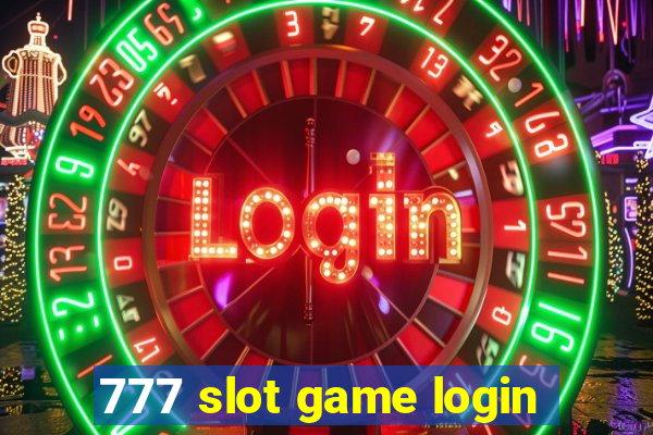 777 slot game login