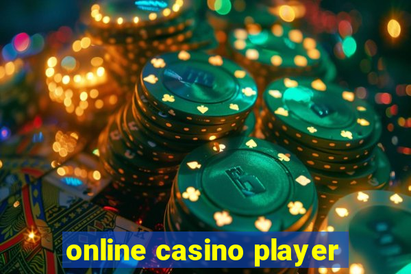 online casino player