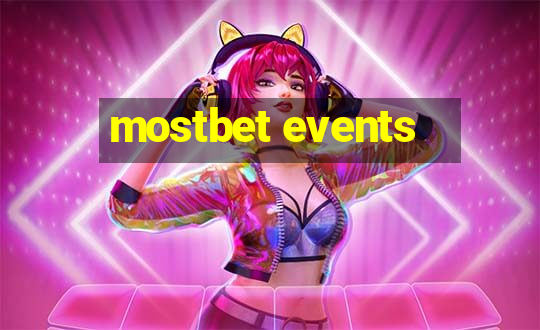 mostbet events