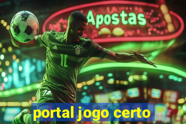 portal jogo certo