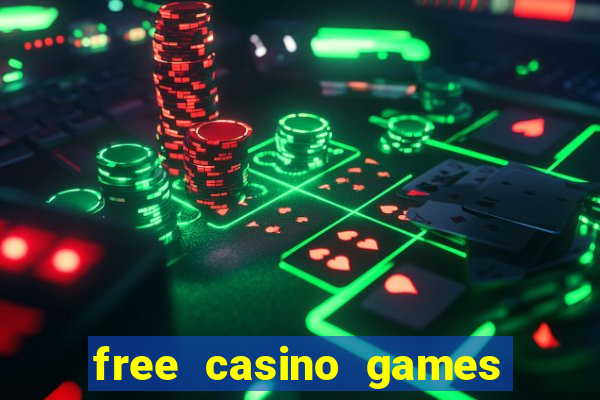 free casino games slots machines