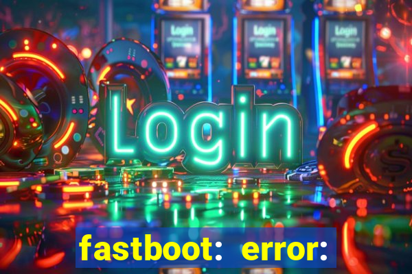 fastboot: error: failed to identify current slot