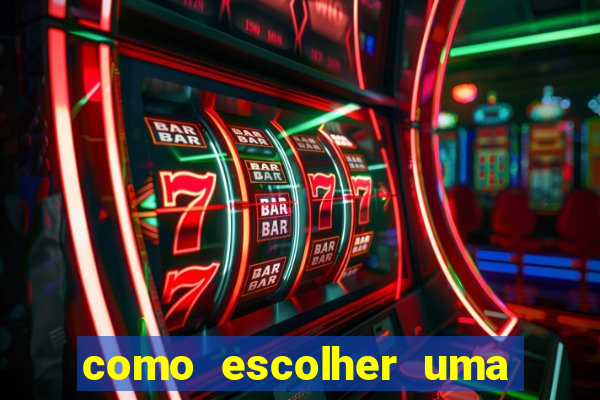 como escolher uma boa cartela de bingo