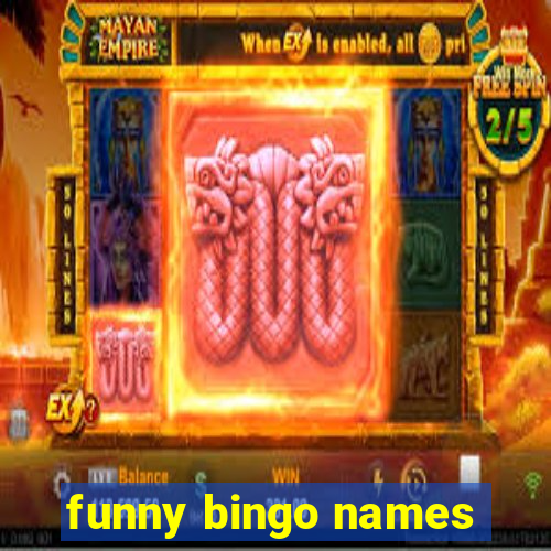 funny bingo names