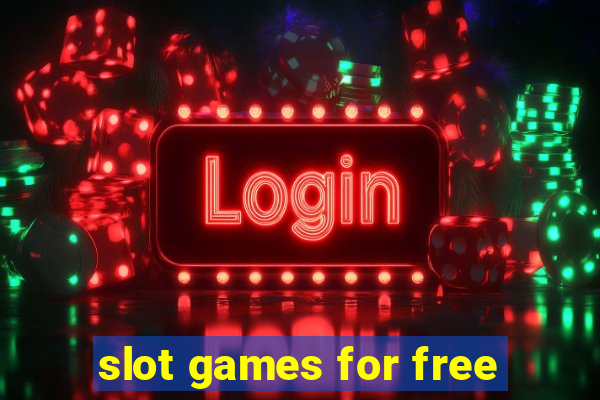 slot games for free