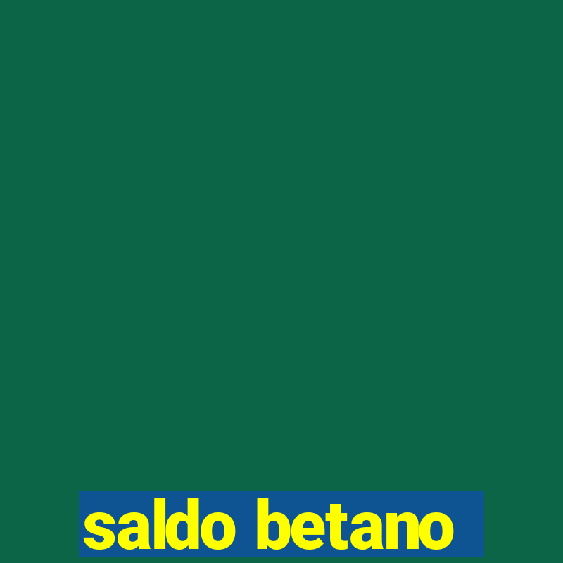 saldo betano