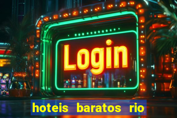 hoteis baratos rio de janeiro