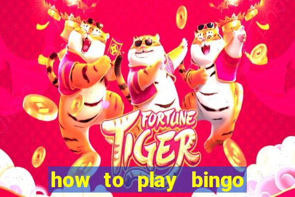 how to play bingo bonus scratch card