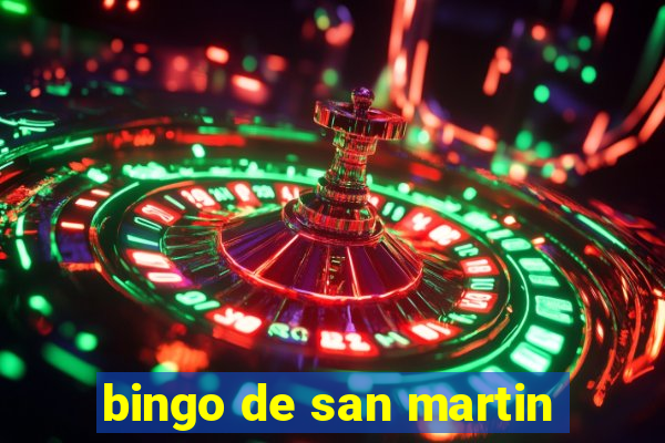 bingo de san martin