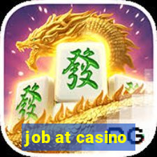 job at casino