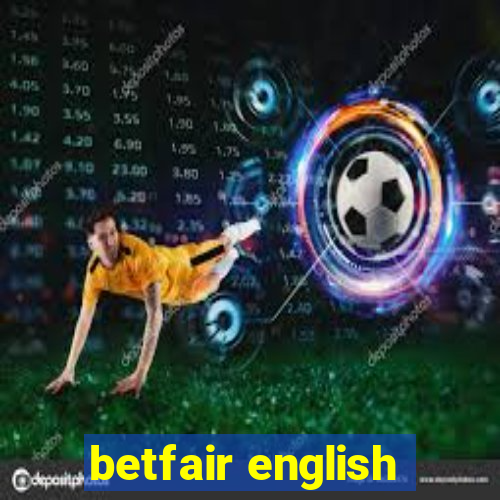 betfair english