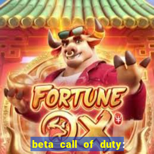 beta call of duty: black ops 6