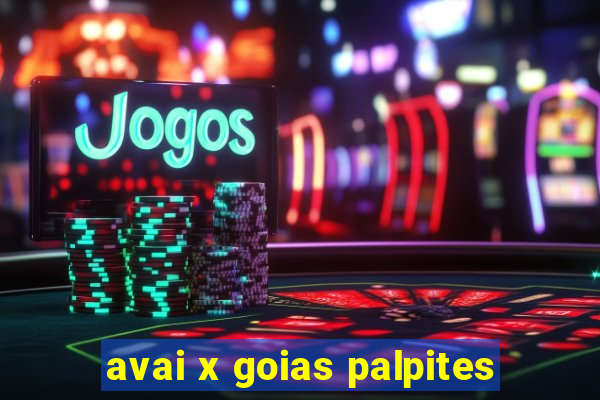 avai x goias palpites