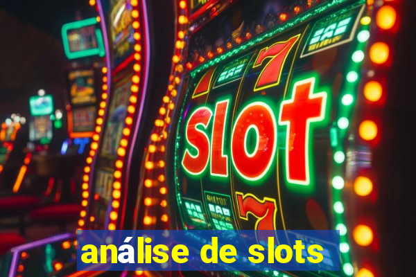 análise de slots