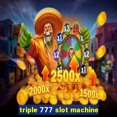 triple 777 slot machine