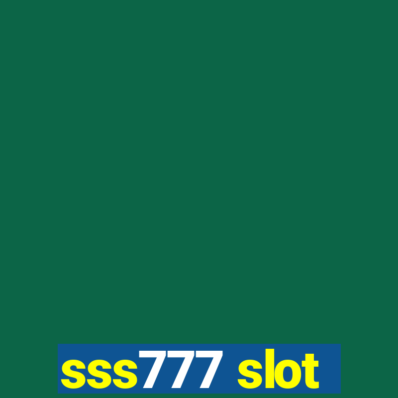 sss777 slot