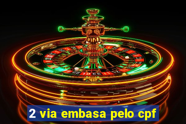 2 via embasa pelo cpf