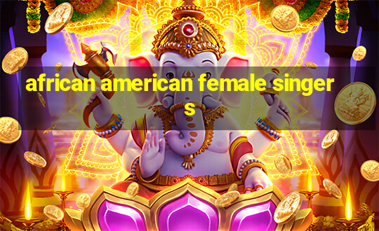 african american female singers