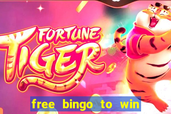 free bingo to win real money