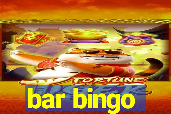 bar bingo