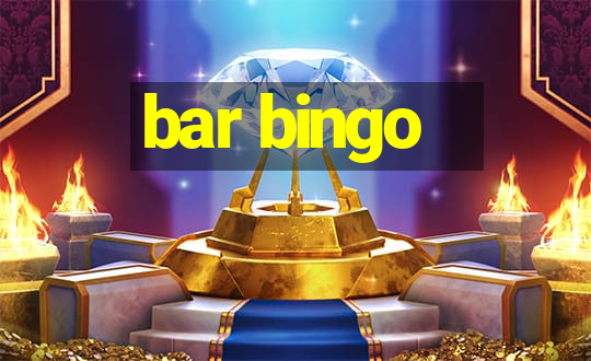 bar bingo