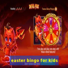 easter bingo for kids