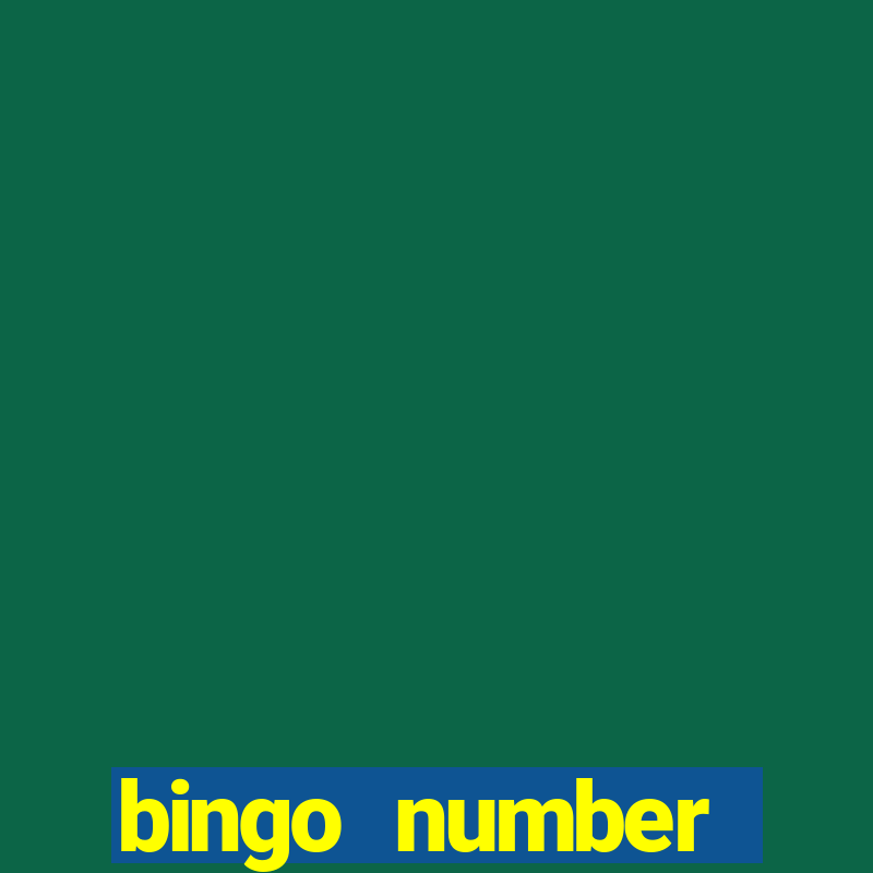 bingo number generator 1-90